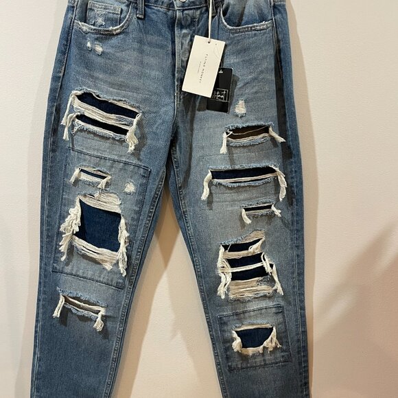 Flying Monkey Black Label True Identity Boyfriend Jeans Sz 27 NWT Retail $79 - Picture 7 of 12